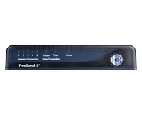 TRANSCEIVER SPLITTER BOX WITH FIBER OPTION.PROVIDES FIVE TRANSCEIVER CAT5 FEEDS FROM ONE TRANSCEIVER